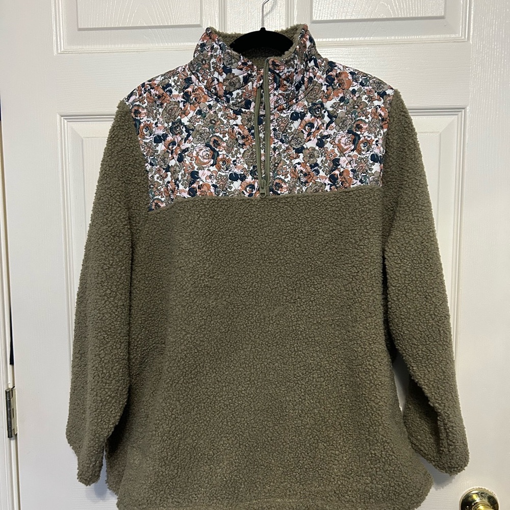 Vera Bradley Sherpa Pullover 3X